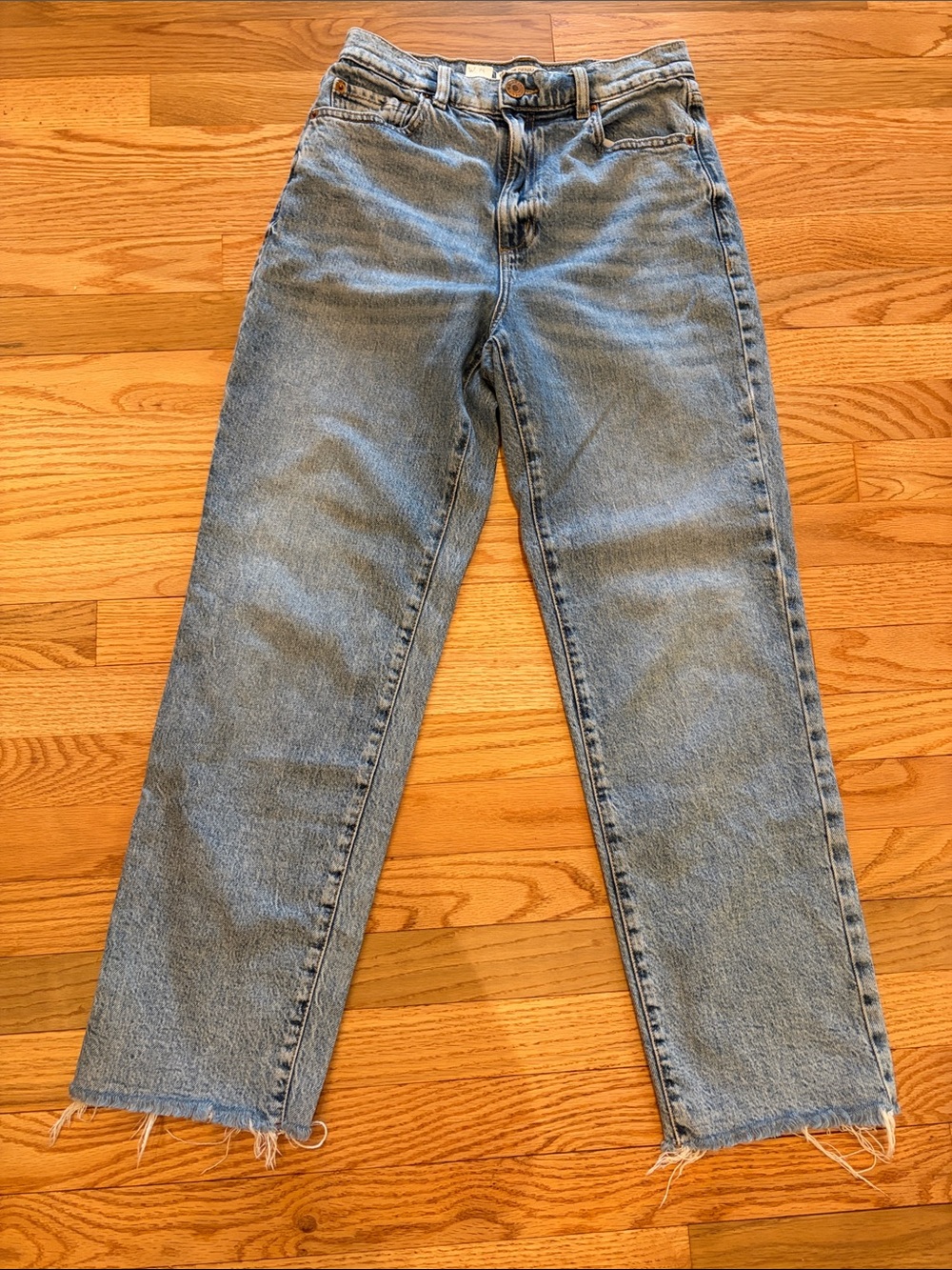Women’s Garage Vintage Straight-Leg Jeans- Size 05 (27)